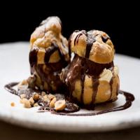 Chocolate Ice Cream Profiteroles image