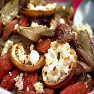 Roasted Root Jumble with Feta Cheese image