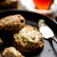 Whole-Wheat Buttermilk Scones With Raisins and Oatmeal image