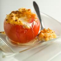 Baked Stuffed Tomatoes With Goat Cheese Fondue_image