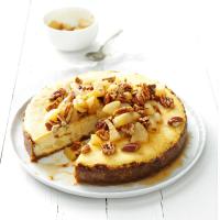 Honey Pear Cheesecake image