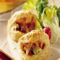 Ham and Gouda Pastry Puffs_image