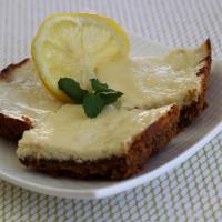 Ginger Lemon Cheesecake Bars image
