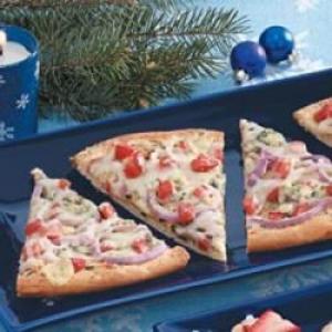 Blue Cheese Appetizer Pizza_image