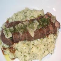 Braised Lamb Fillets With a Creamy Risotto image