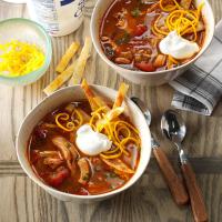Slow-Cooked Chicken Enchilada Soup_image