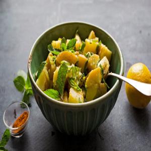 Lemon Potato Salad With Mint_image