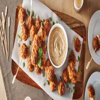 Sausage Cheese Balls with Sundried Tomato Dipping Sauce_image
