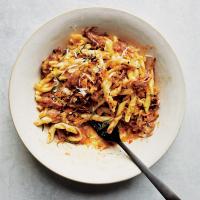 Strozzapreti with Oxtail Ragù and Horseradish Crumbs_image