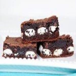 Cookies and Cream Cake Mix Brownies_image