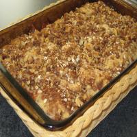 Fall Apple Cobbler With Streusel Topping image