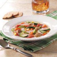 Turkey Meatball and Vegetable Soup_image
