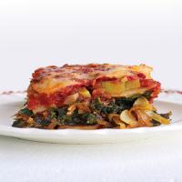 Light Spinach and Leek Lasagna image