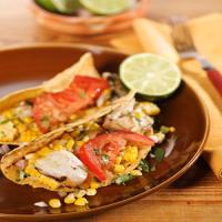 Grilled-Fish Tacos with Roasted-Chile-and-Avocado Salsa_image