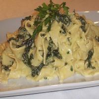 Spinach Pappardelle image