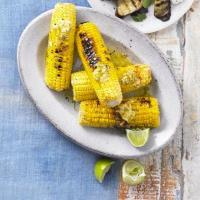 Mexican corn on the cob image