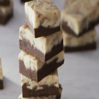 Swirled Double-Chocolate Fudge image