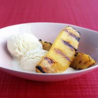 Broiled Pineapple with Ice Cream image