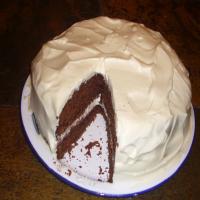 Chocolate Buttermilk Cake With a Sour Cream Frosting image
