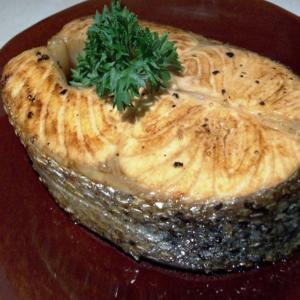 Grilled Marinated Salmon image