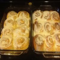 Frosted Cinnamon Icebox Rolls image