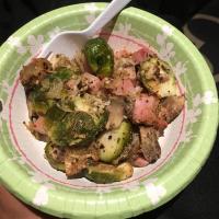 Ham and Brussels Sprout Bake_image