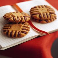 Chocolate-Piped Peanut Butter Cookies_image