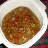 Vegetarian Barley-Vegetable Soup image