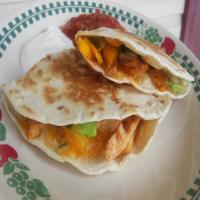Chicken and Vegetable Quesadillas_image