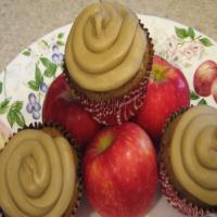 Spiced Apple Cupcakes With Salted Caramel Buttercream image