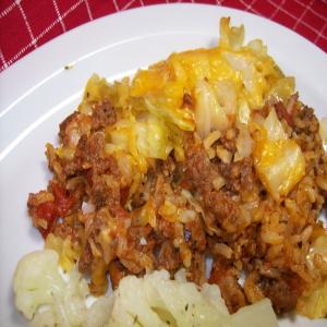 Cajun Cabbage and Beef image