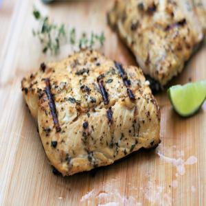Trout with Lime and Thyme image