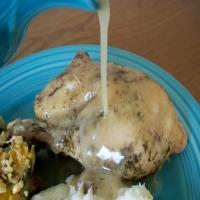 Roasted Tarragon Chicken and Gravy_image