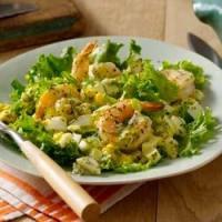 Egg and Shrimp Salad with Poppy Seeds_image
