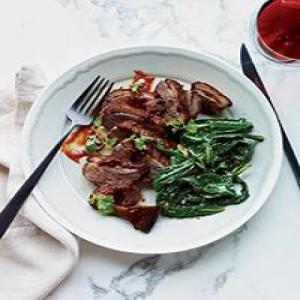 Duck Breasts with Dulce de Leche Chile Sauce_image