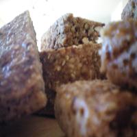 Healthy Chocolate Nut Squares_image