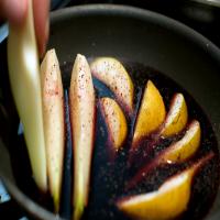 Poached Pears in Red Wine image