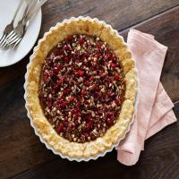 Sweet Potato Pie with Crunchy Cranberry Topping image