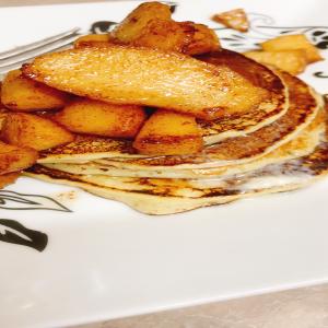 Caramelized Apple Pancakes image