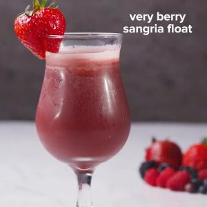 Very Berry Sangria Float Recipe by Tasty_image