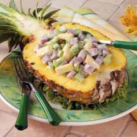 Ham Salad Pineapple Boats_image