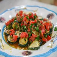 Pan-Fried Zucchini with Anchovy Vinaigrette_image