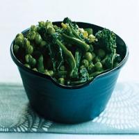 Sauteed Broccoli Rabe and Peas. image