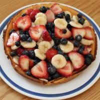 Dutch Baby with Banana-Berry Compote image