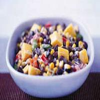 Mango-Salsa Black Bean Salad Recipe_image