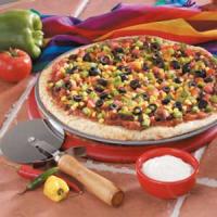 Mexican Vegetable Pizza image