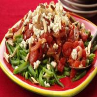Green Beans with Tomatoes and Feta_image
