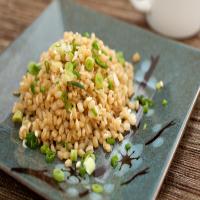 Wheat Berries With Sesame, Soy Sauce and Scallions image