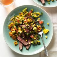 Grilled Flank Steak with Summer Relish image