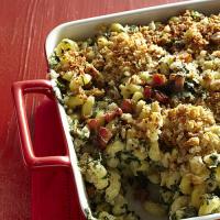 Hearty Bacon-Kale Macaroni and Cheese_image